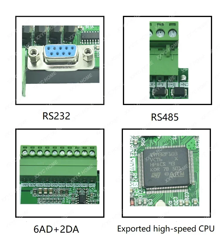 FX3U-32MT PLC промышленная плата управления с корпусом 6AD + 2DA 18 в OUT высокоскоростной