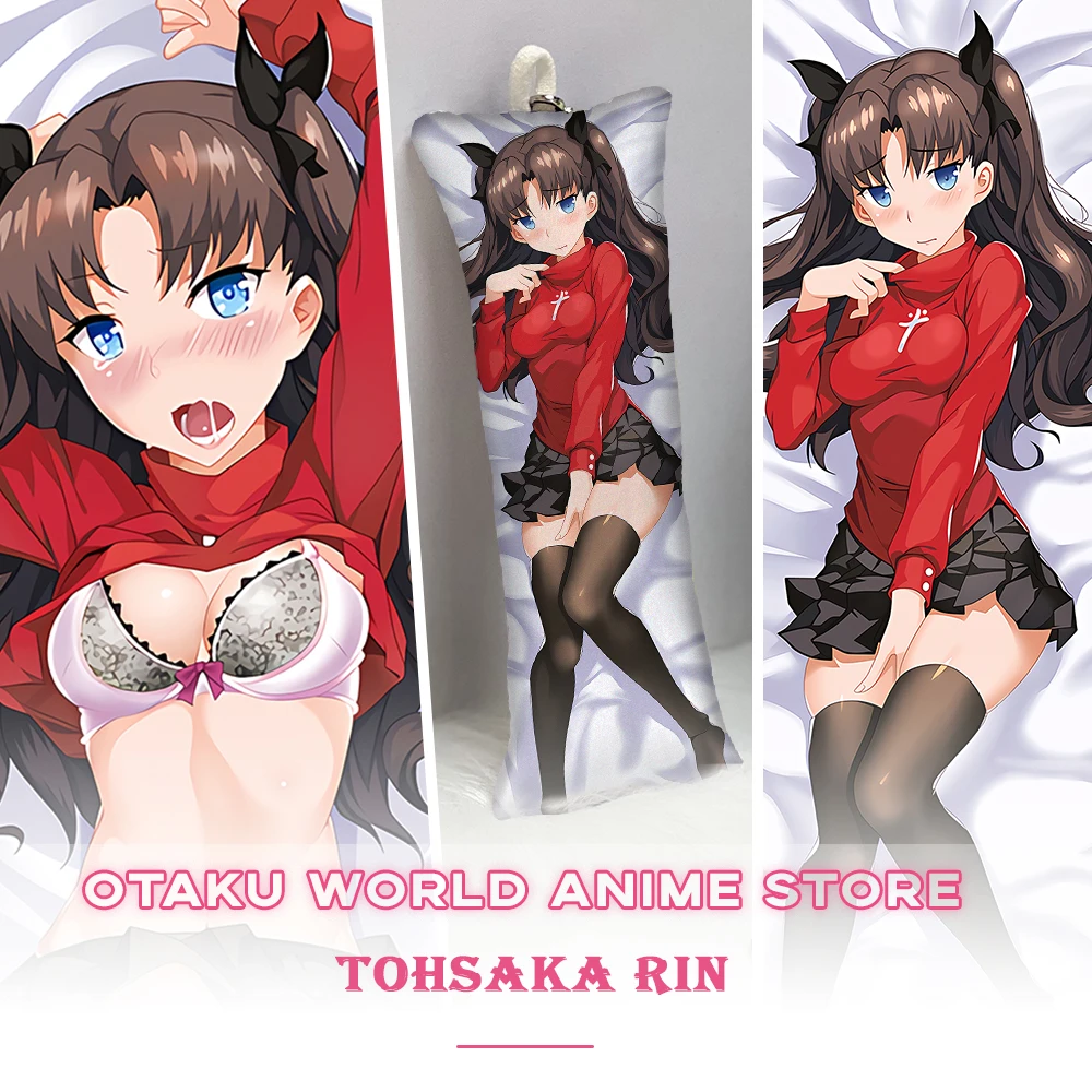 Наволочка для подушки с принтом из аниме Fate Tohsaka Rin Dakimakura Otaku обнимающая фигуру
