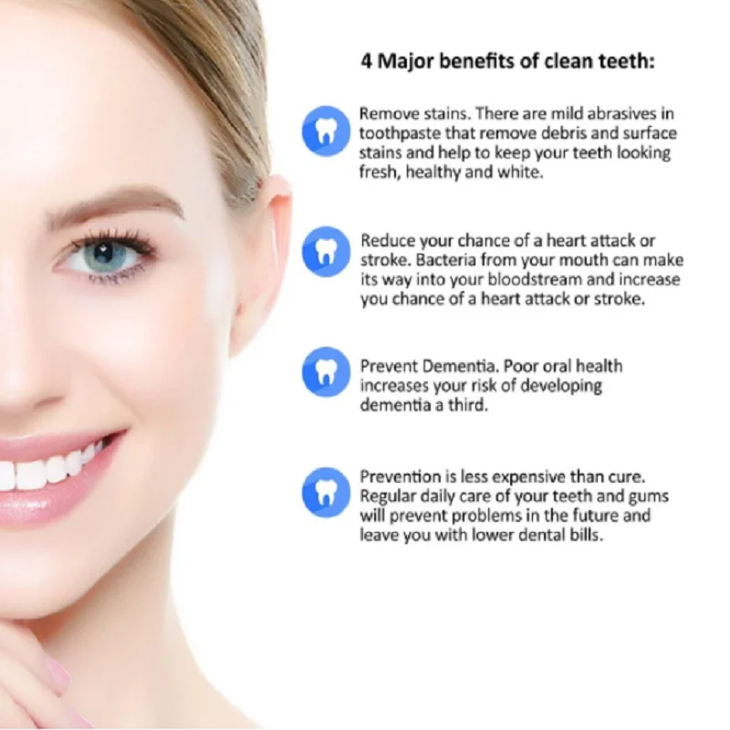 8 / 16PCS SB - 417A Электрическая зубная щетка Замена головки Двойная чистка