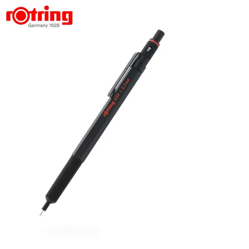 S 0.7mm 0.5mm Professional Drawing Sketching Pens Metallic Body Hexagon Holder