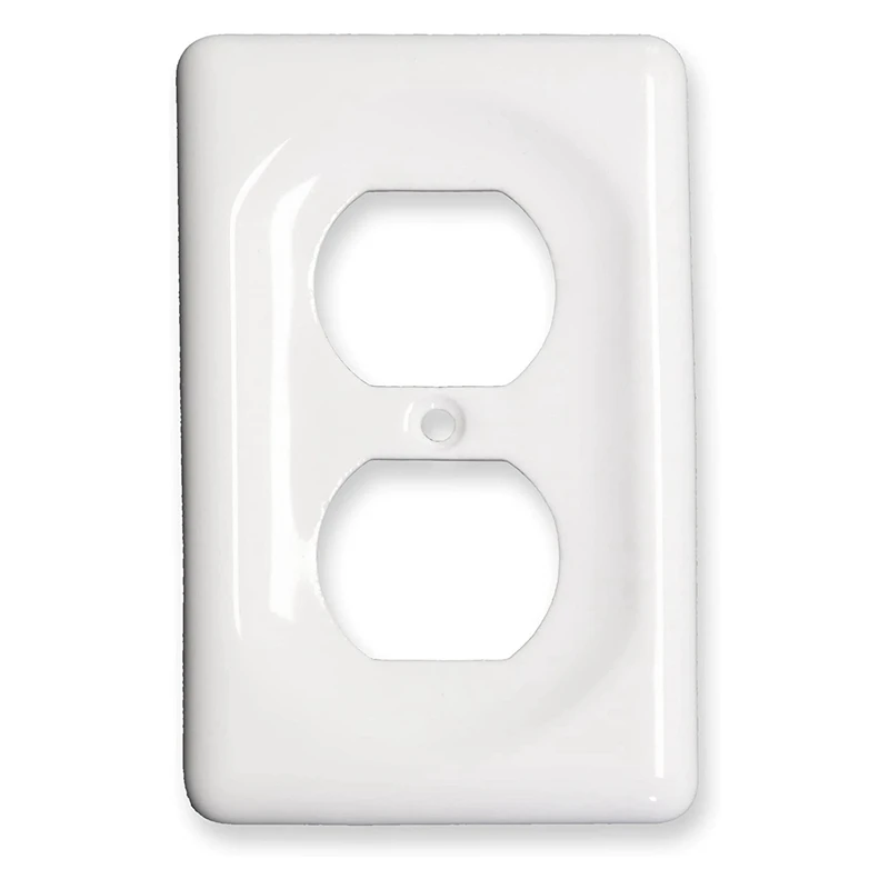 

Ceramic Switch Plate, Switch Plate Cover, Wall Plate, Cover, White