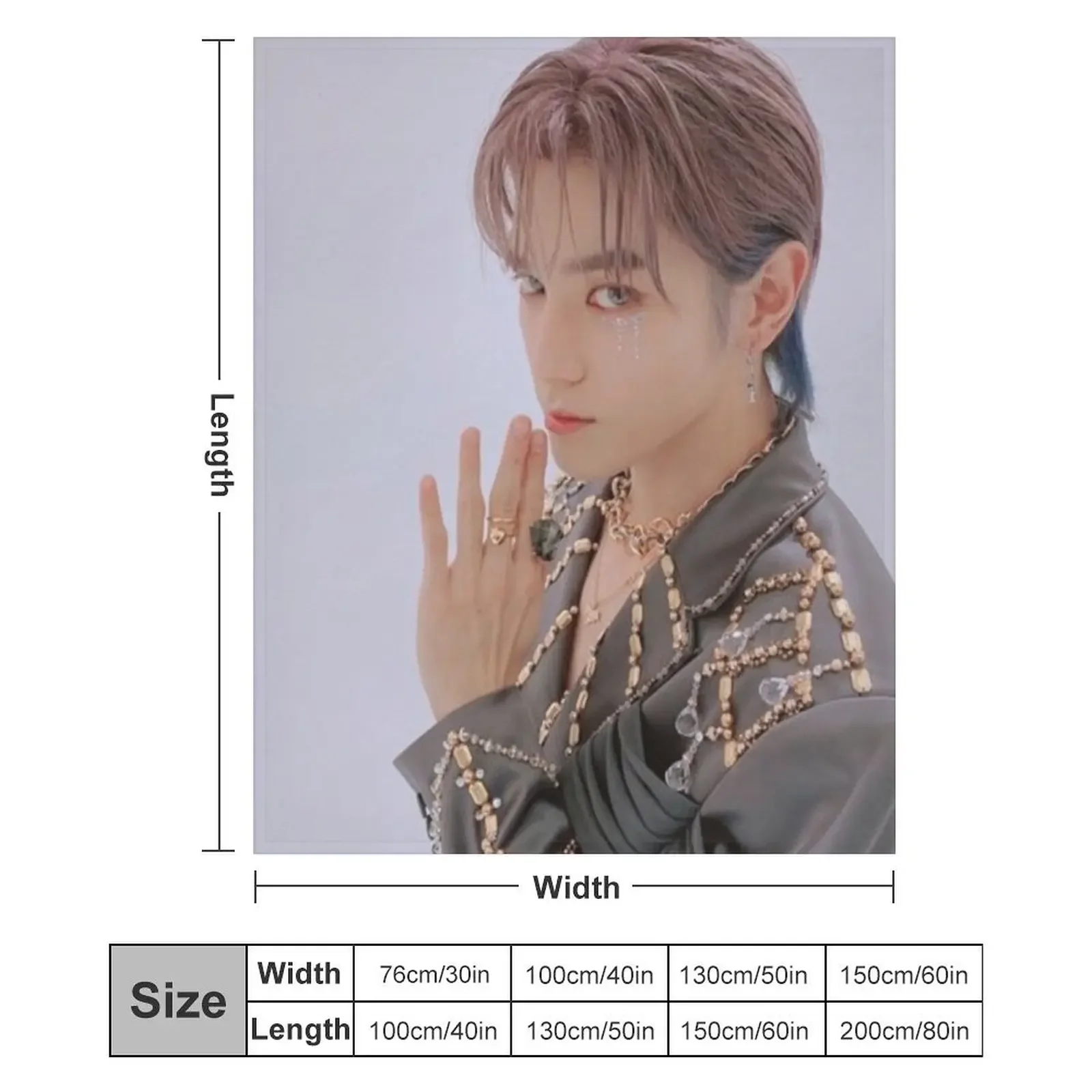 Одеяло Taeyong плюшевое