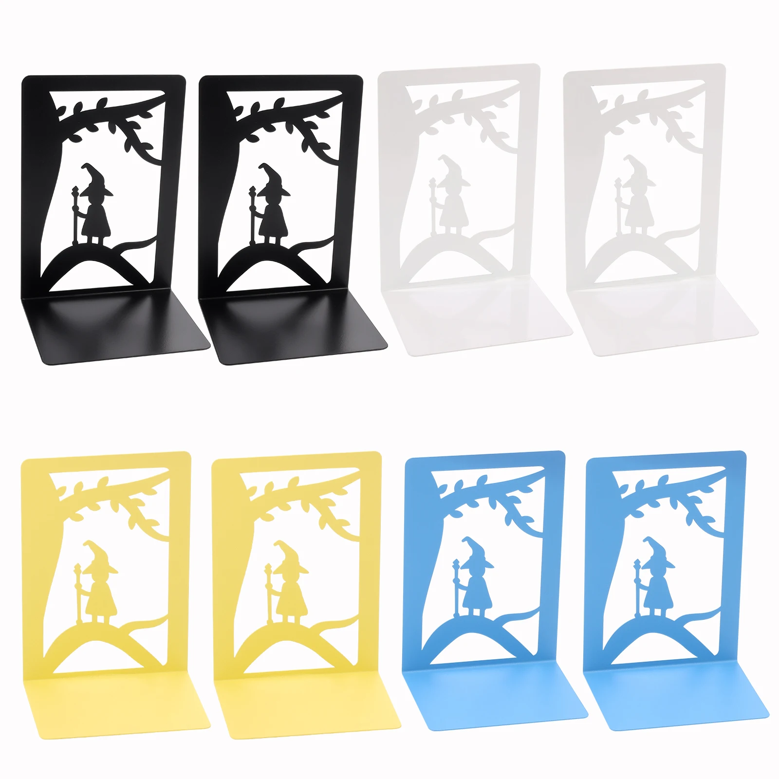 1 пара металлические подставки для книг