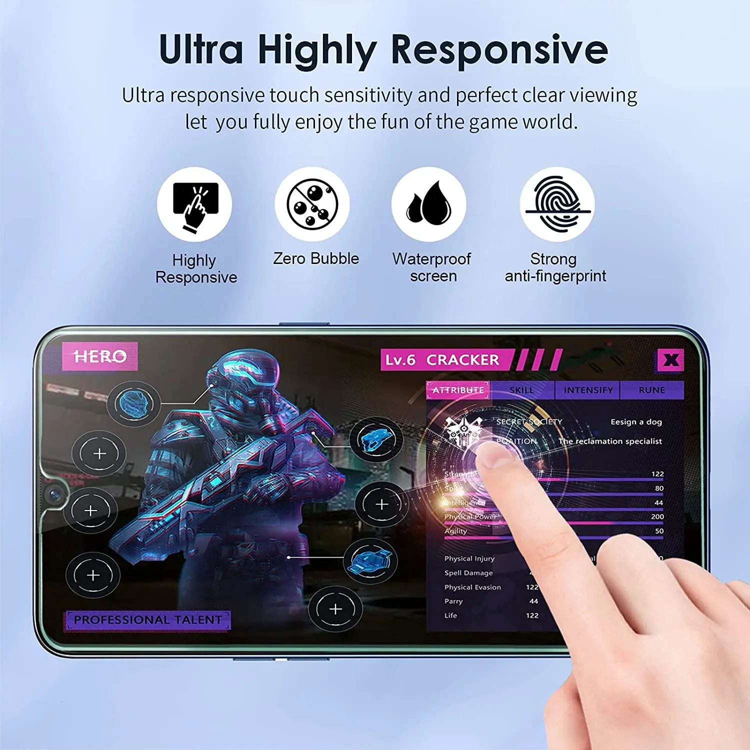 4Pcs Tempered Glass For Samsung Galaxy A54 A52S A34 A53 A14 5G S20FE A73 5G A24 4G Screen Protector Glass Film