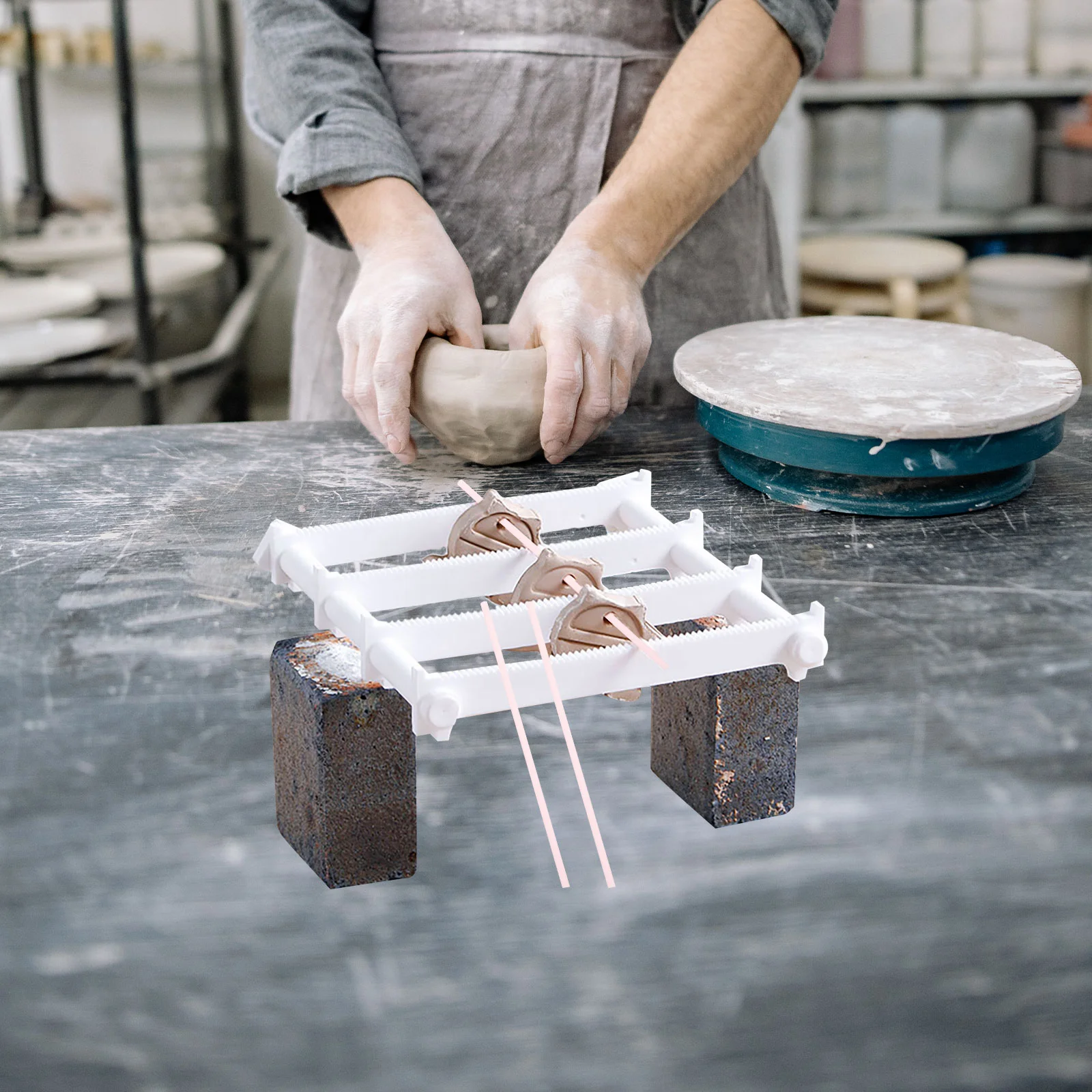 5 шт. керамическая стойка инструменты для обжига керамический стержень кронштейн