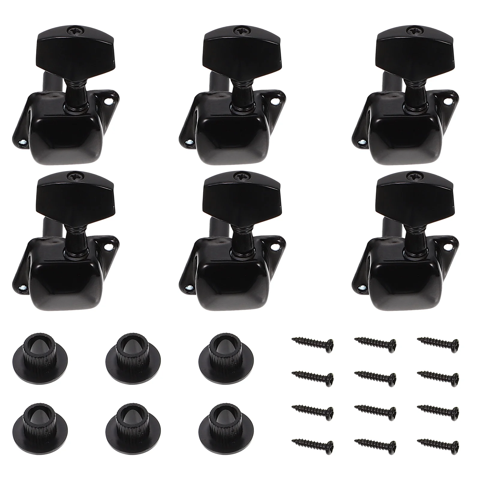 

1 Set Metal Guitar Key Adjust Buttons String Pegs Guitar Machine Heads Parts