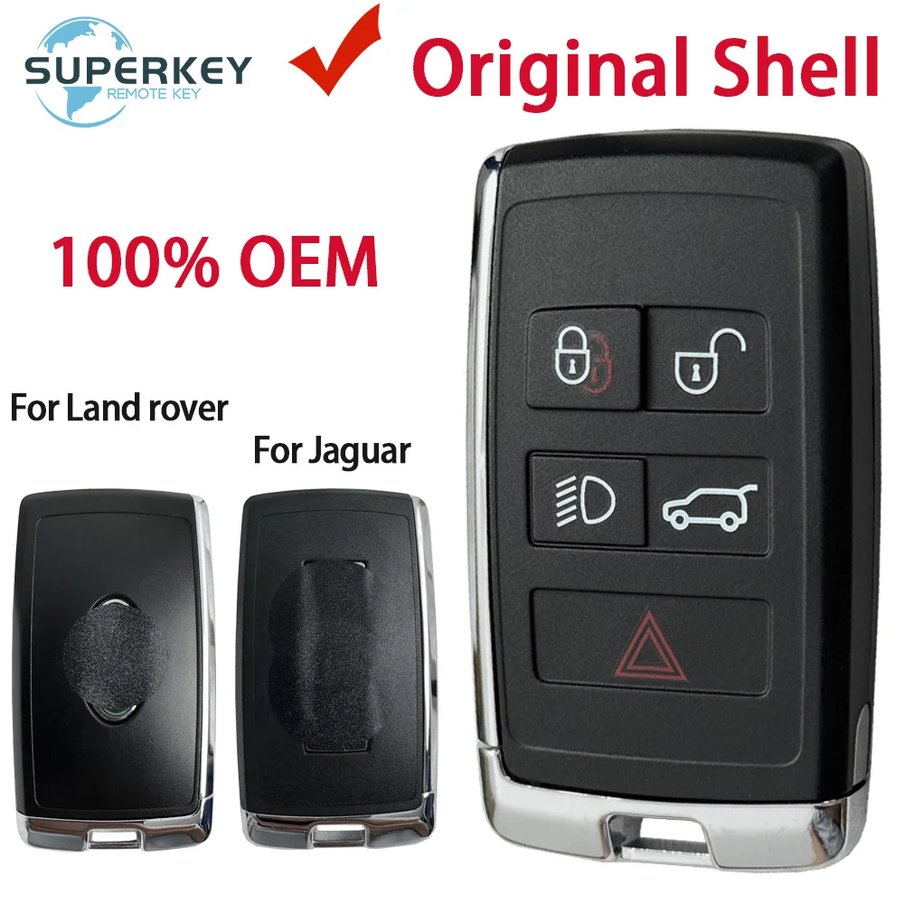 Оригинальный чехол для автомобильного ключа 2018 2019, для Land Rover Discovery Ranger Rover SPORT EVOQUE Jaguar XF XJ EX F-Pace F-Type
