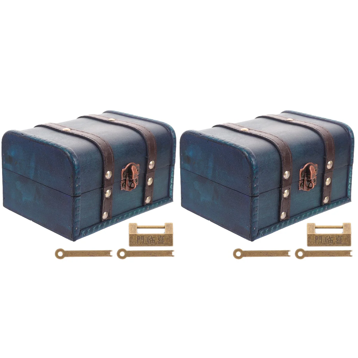 

2pcs Box Trinket Box Container Sundries Case