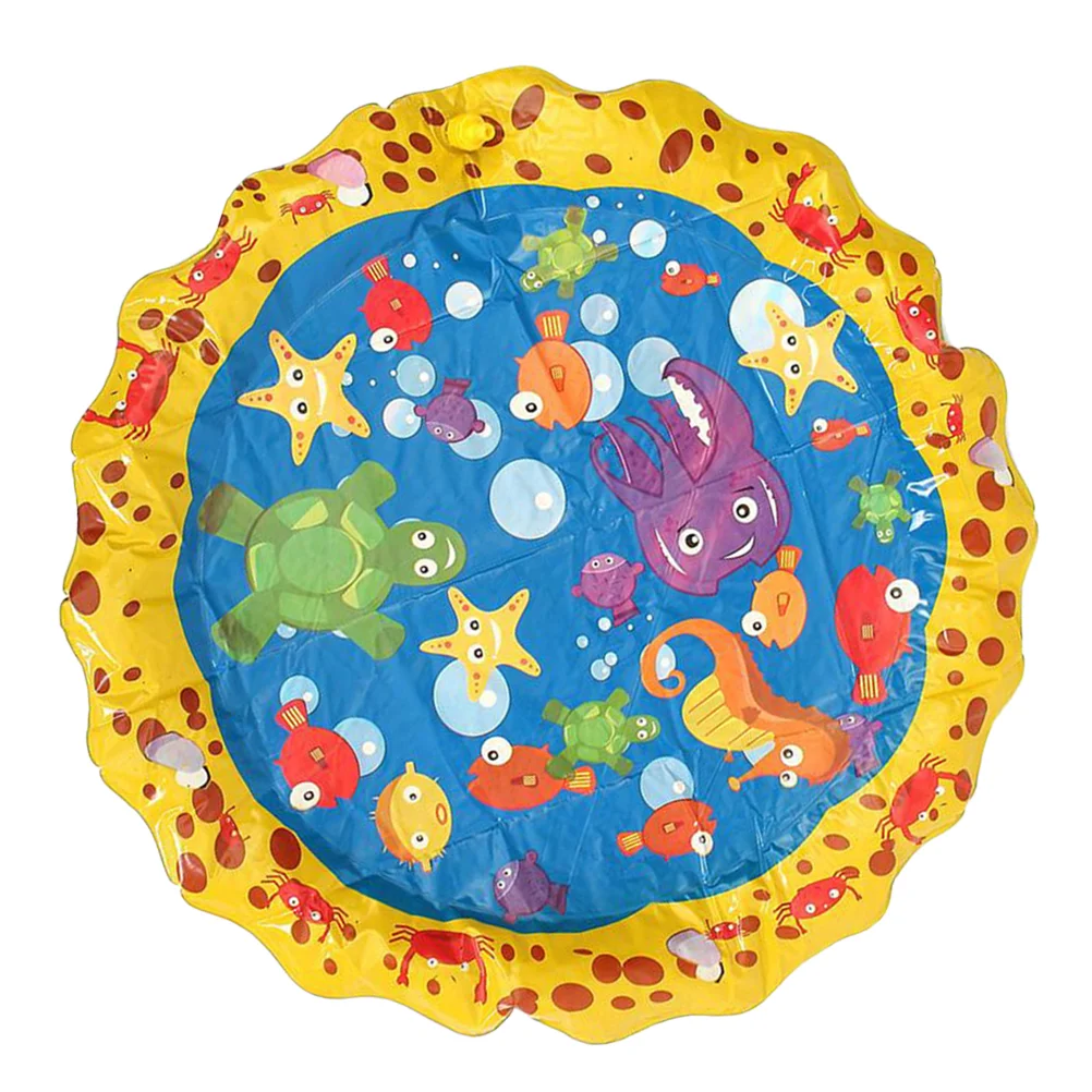 

1pc PVC Water Pad Delicate Useful Cartoon Game Water Play Mat Water Playing Floor Cushion for Garden Pool Outdoor