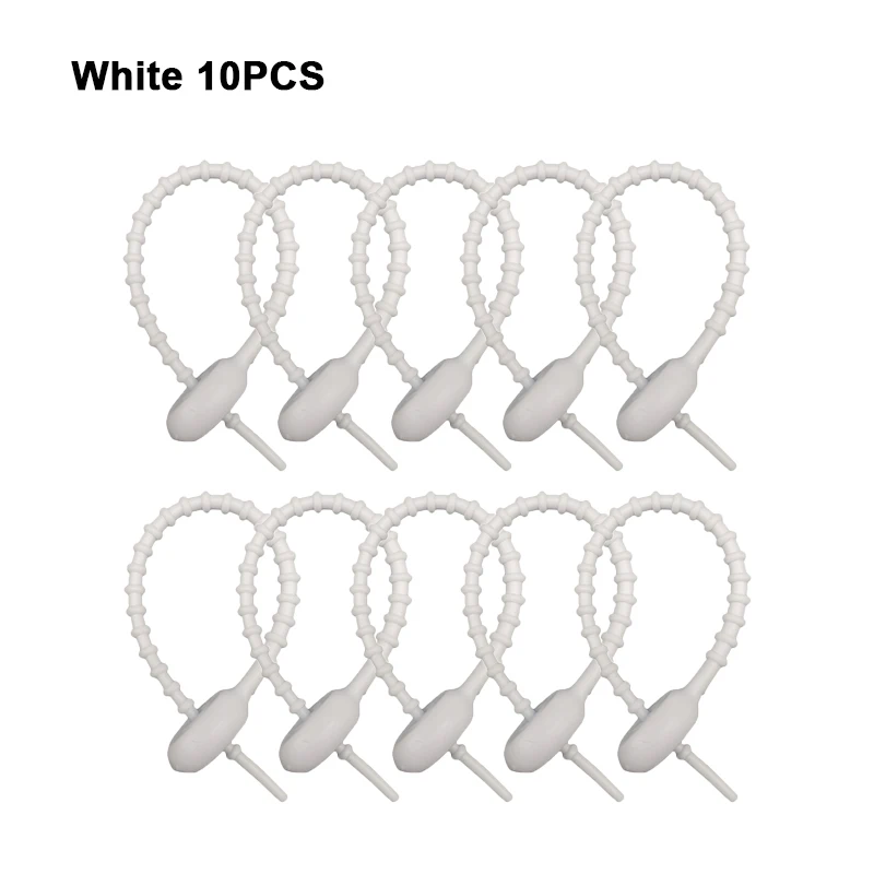 

Силиконовые кабельные стяжки 15 см, набор из 10/20 шт.