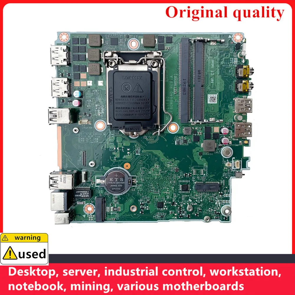 

Used 100% Tested For HP ProDesk 400 G4 DM Deaktop Motherboard DA0F80MB6A0 L17654-001 L17662-601 L04566-001