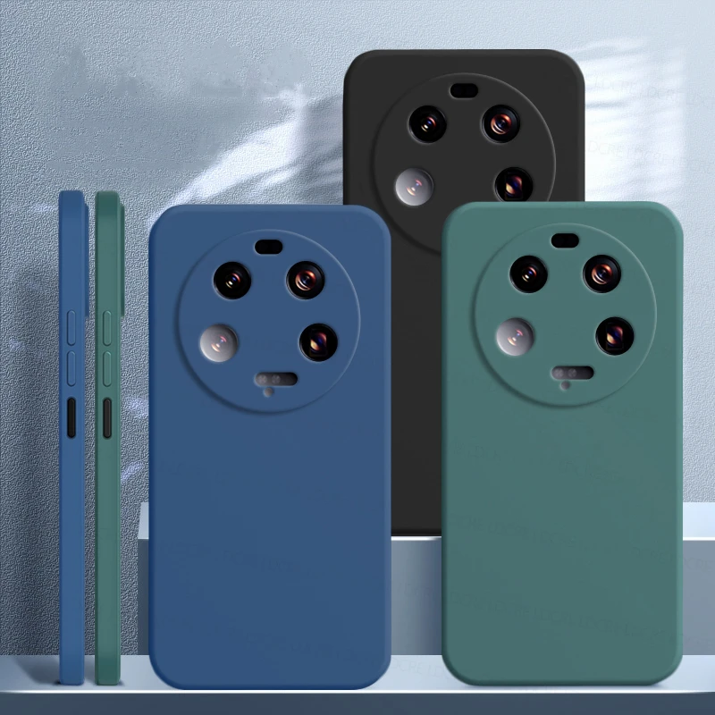 

Чехол для Xiaomi 13 Ultra, чехол для Xiaomi 13 Ultra 13 Pro Lite, противоударный Оригинальный чехол из жидкого силикона для задней панели телефона Xiaomi 13 Ultra