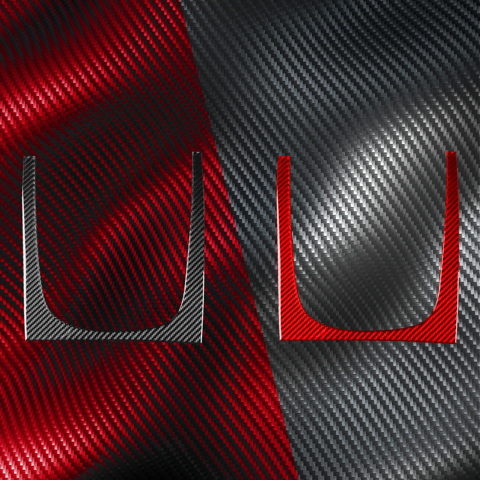 Для BMW 7 серии G11 G12 2015-2022 углеродное волокно внешняя боковая панель переключения