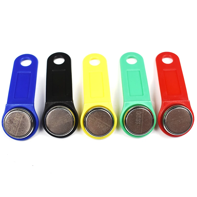 10 шт./лот Перезаписываемый RFID-ключ для контактной памяти RW1990 Ibutton копировальной