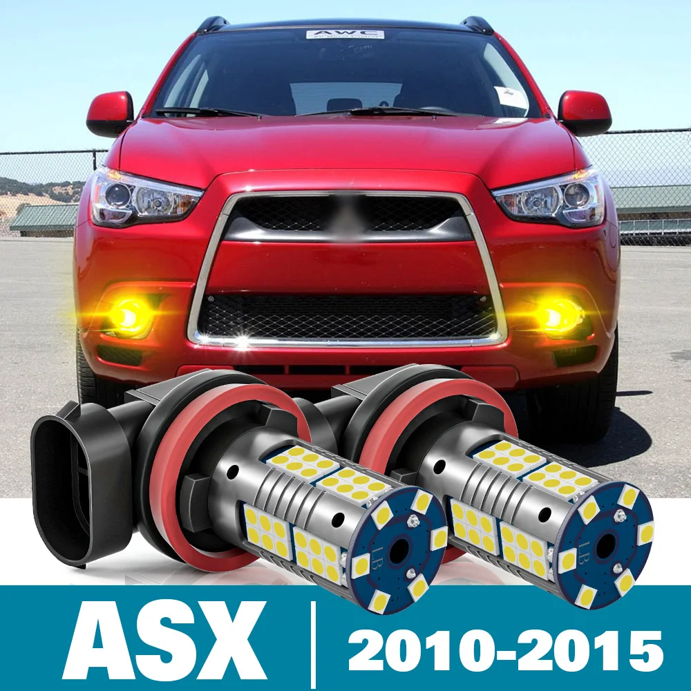 

2pcs LED Fog Light For Mitsubishi ASX Accessories 2010 2011 2012 2013 2014 2015