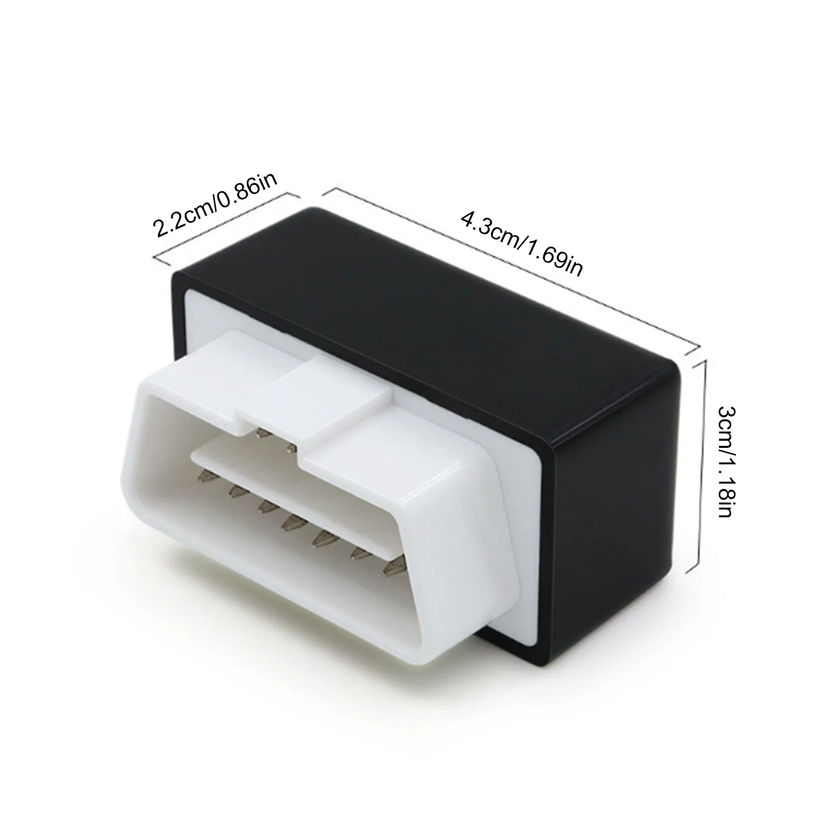 Автомобильный диагностический сканер ELM327 OBD2 Bluetooth 5.0 черный