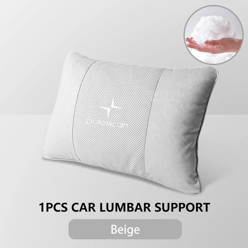 

Подголовник для талии, автоматический подголовник, поддержка шеи, подушка для сиденья, поясничная подушка, мягкая подушка для шеи для Volvo Polestar 1 Polestar 2 Polestar 3 4