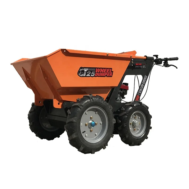 

5.5hp Ducar/B&S/Kohler/Honda gas engine 4x4 wheelbarrow with engine