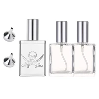 3pcs customized perfume bottles 15ml aluminum shell perfume bottles water bottle travel refillable perfume bottle