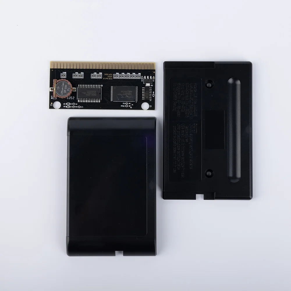 Фото Перезаписываемая электронная золотая карта PCB для картриджа игровой консоли Sega Megadrive Genesis DIY №3