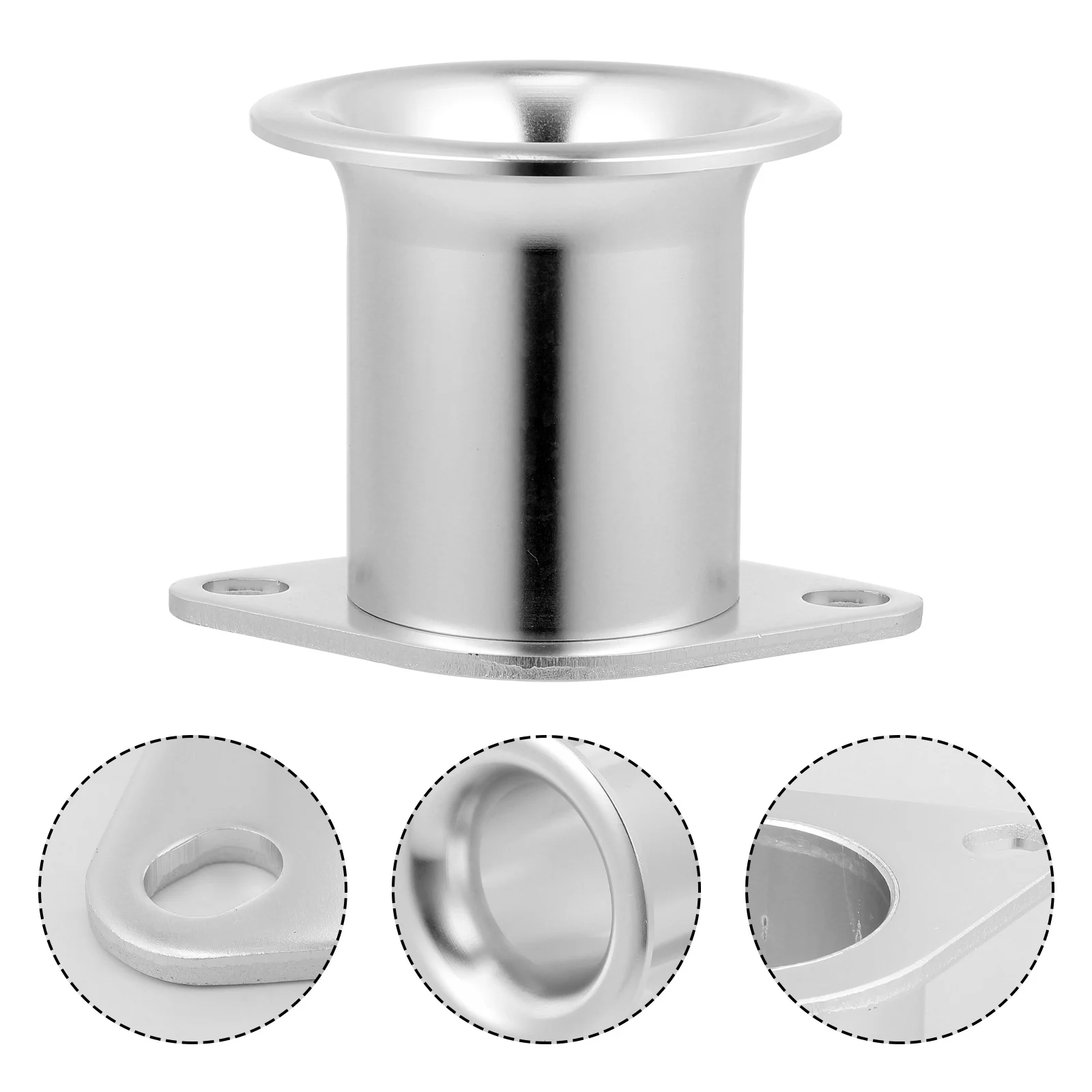

4PCS Air Filter Adapter Intake Inlet Funnel Aluminum Velocity Stacks Velocity Stack Intake Air Intake Inlet Pipe