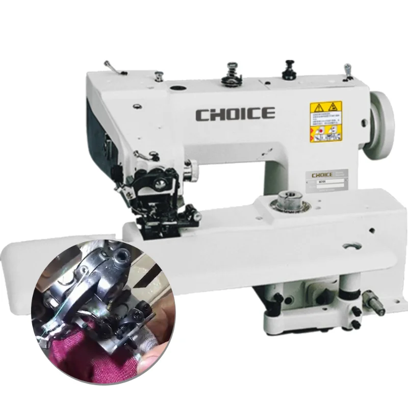 

GC-101 Small Cylinder-Bed Industrial Blind Stitch Sewing MachineCD
