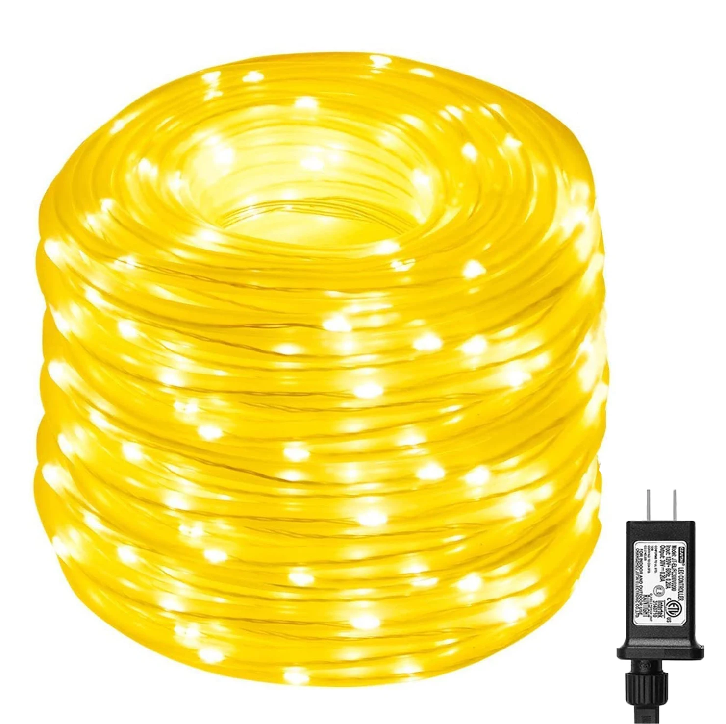 DC24V 20 м 50 100 фотомагнитная веревка внешняя Рождественская Строка гибкая трубка