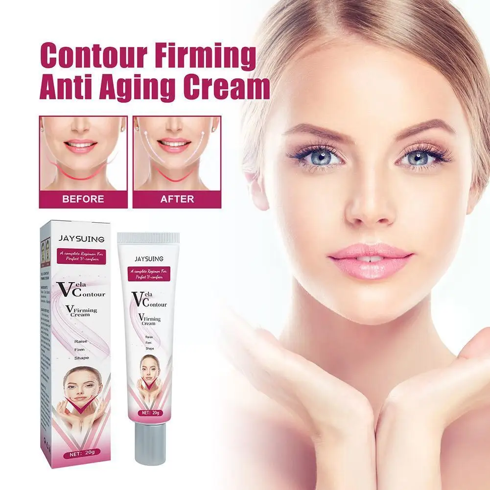 

V-Shape Face Slimming Cream Remove Masseter Muscle Firming Burning Face Fat Anti-aging Care Chin Lifting Skin Product Doubl H5N8