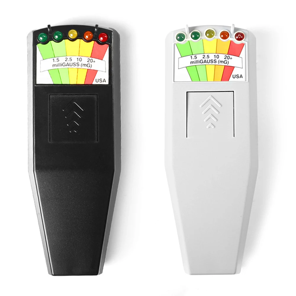 K2 Electromagnetic Field EMF Gauss Meter Radiation Detector Portable Magnetic Monitor 5 LED |