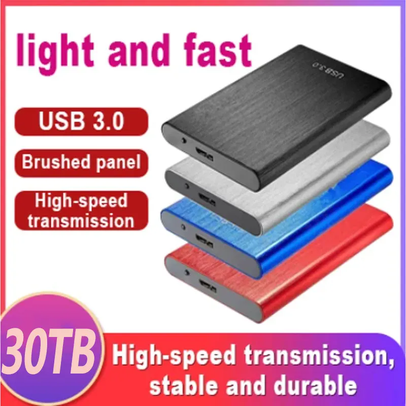 

Xiaomi 100% Original High Speed Portable 30TB Portable External Hard Drive Mass Storage USB 3.1 Interface Memory Metal Material