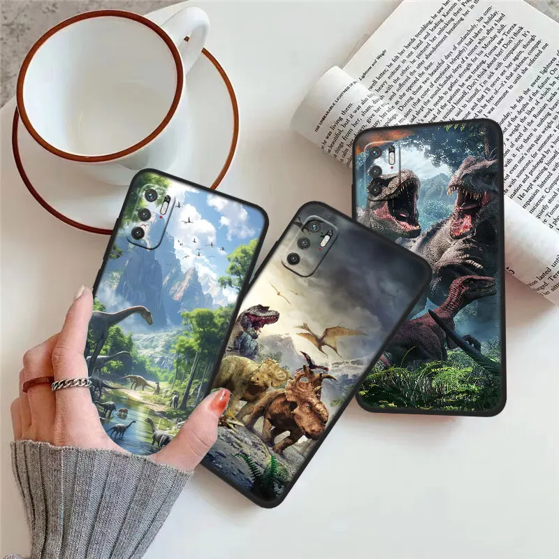 Чехол для телефона с динозавром Samsung Galaxy Note 8 9 10 20 Ultra Lite Plus A03 A06 A16 M35 A11 M21 J7 J8 Prime Core Pro