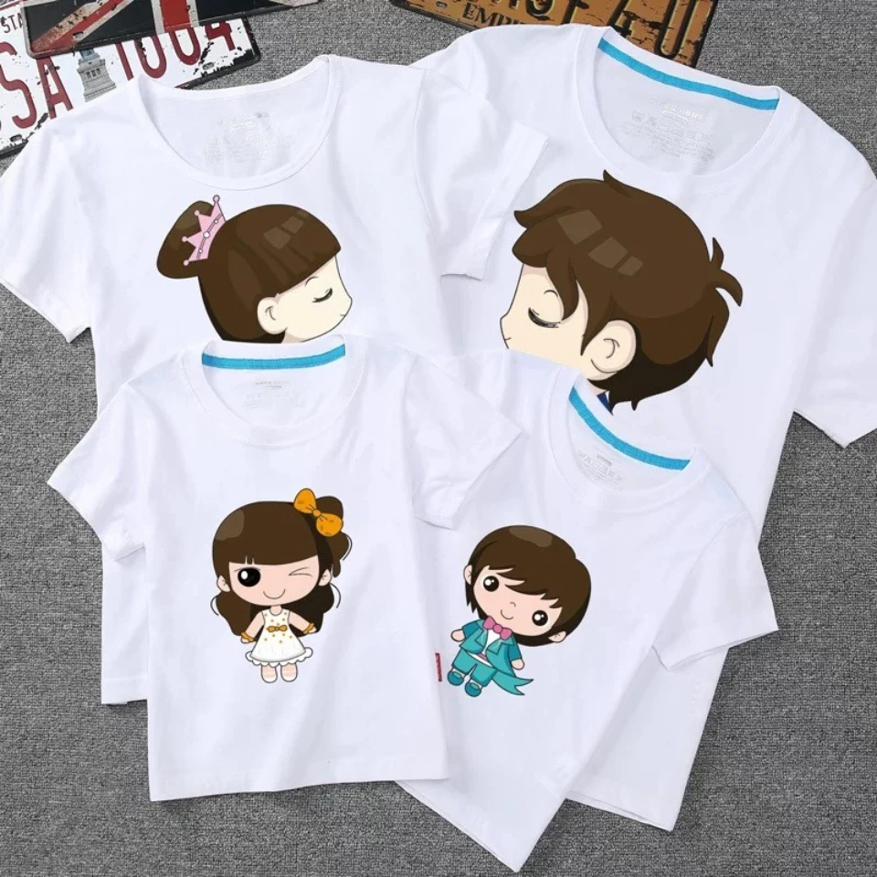 Футболка с коротким рукавом и принтом 9 цветов |