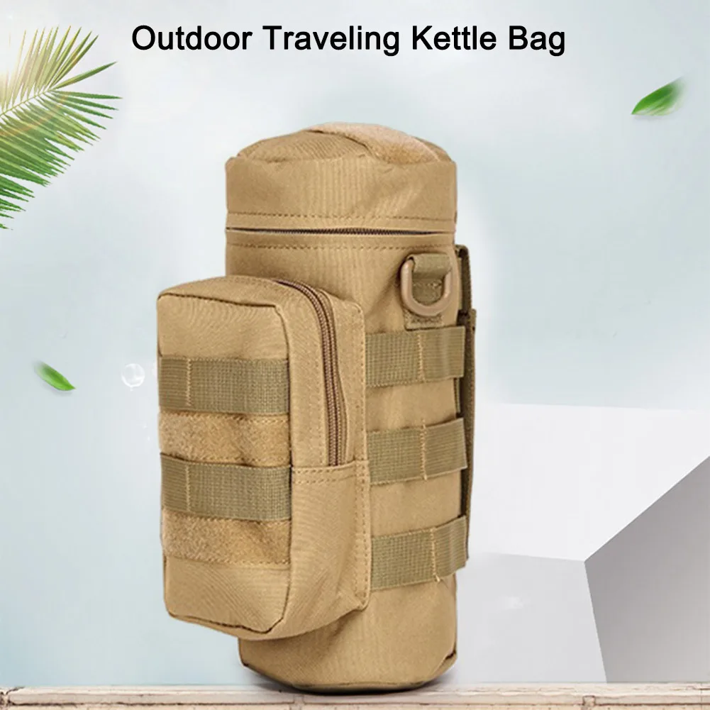 

Водонепроницаемая сумка для воды Molle, портативный держатель для бутылки с водой, многофункциональные принадлежности Для Путешествий, Поход...