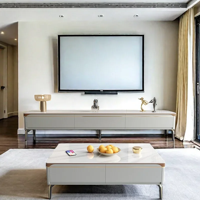 Плавающая мебель для телевизора угловая подставка Современная гостиная блок