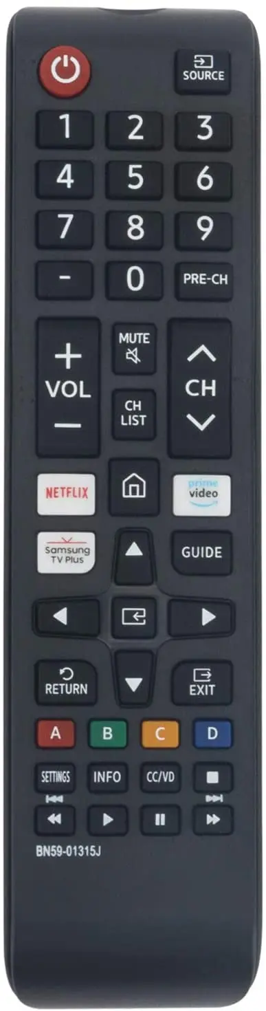 

BN59-01315J Replace Remote Applicable for Samsung TV UN43TU7000F UN50TU7000F UN55TU7000F
