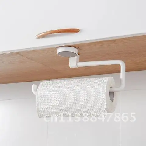 Настенный держатель для рулонной бумаги на присоске