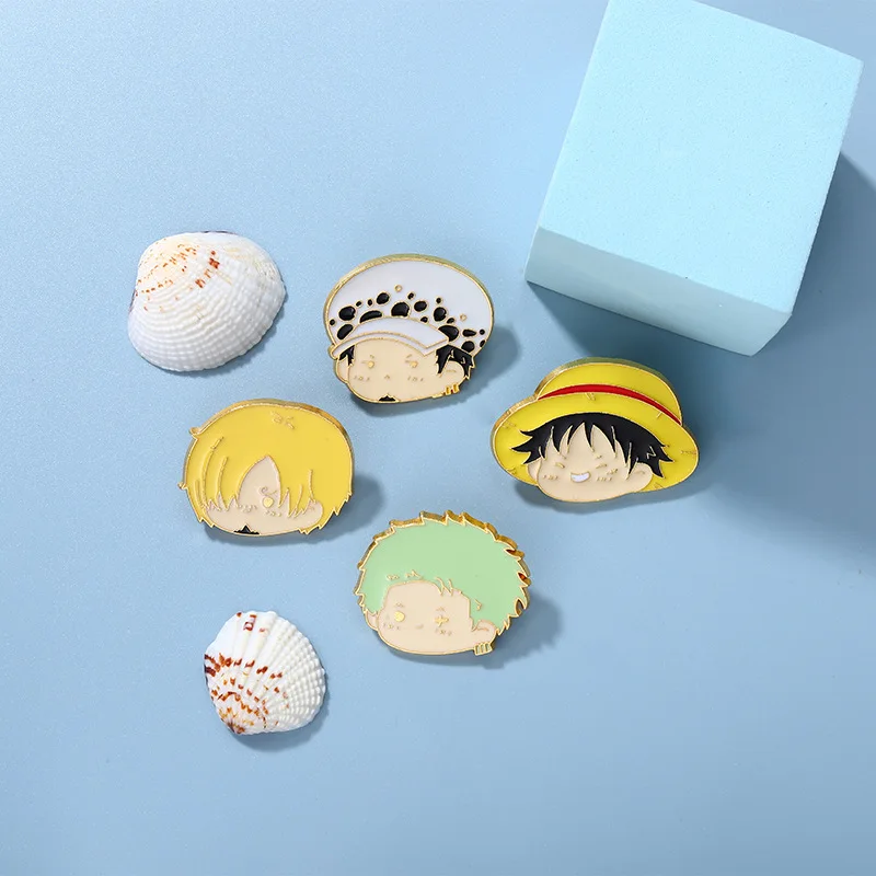 

Cartoon Hat Brooch Metal Clothing Accessories Backpack Brooch Badge Lapel Pin