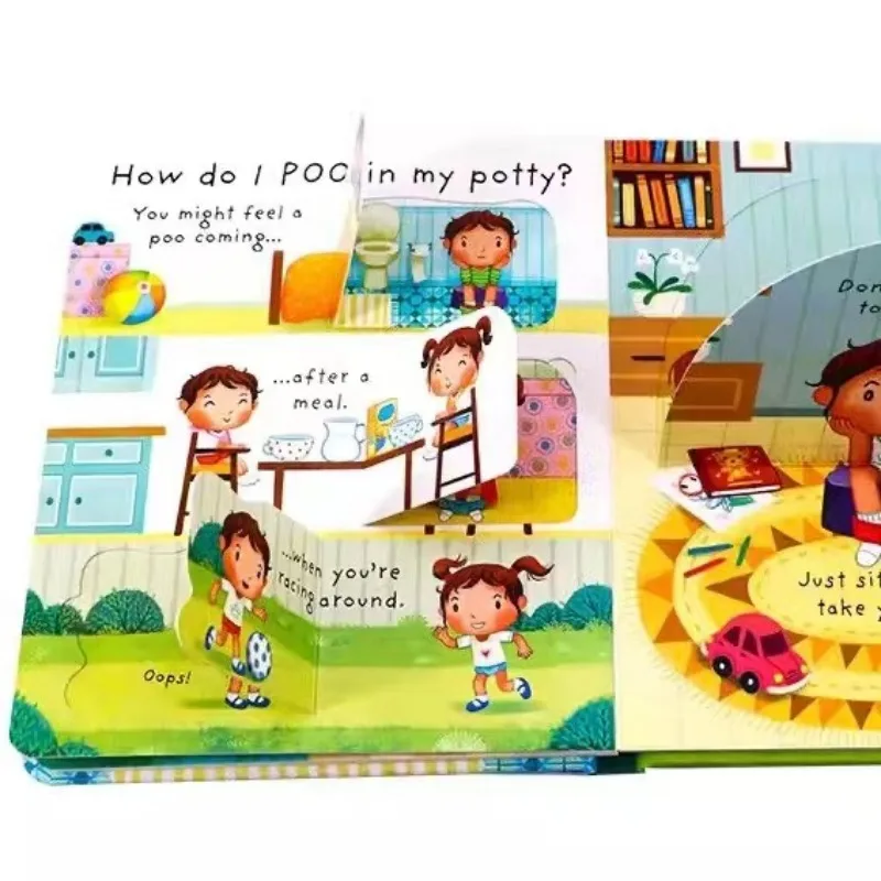 Вопросы и ответы через откидной клапан от Usborne: почему нам нужен горшок?