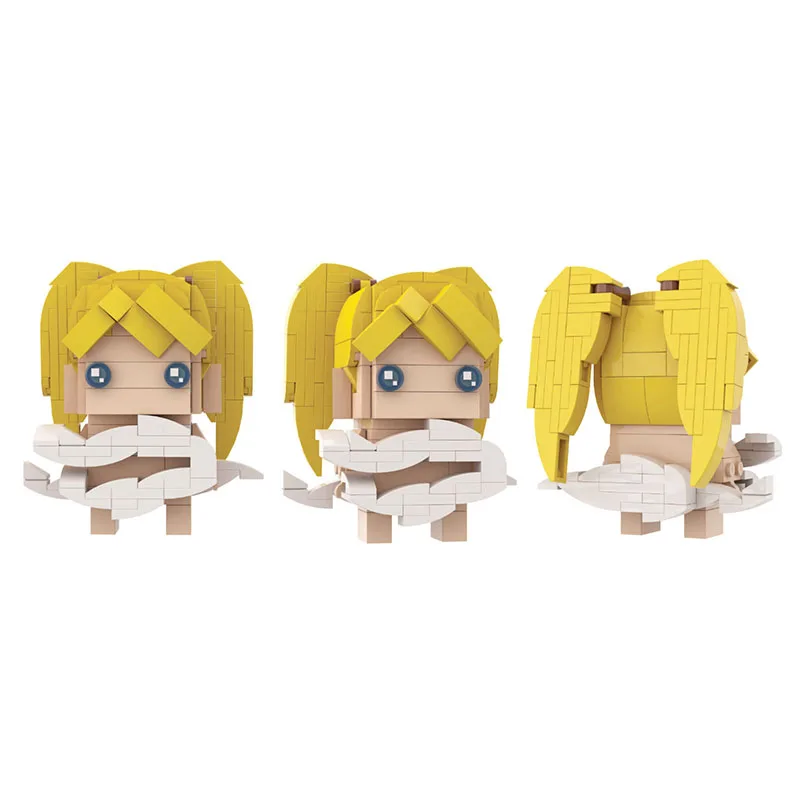 

Bizarre creative design animation game series Naruto whirlpool Naruto seduction assembled building blocks fangtouzai toy gift