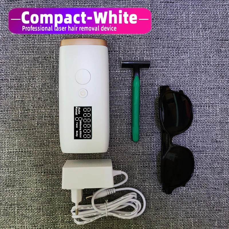 Лазерный эпилятор для удаления волос IPL женщин фотоэпилятор лазерного воск слизи