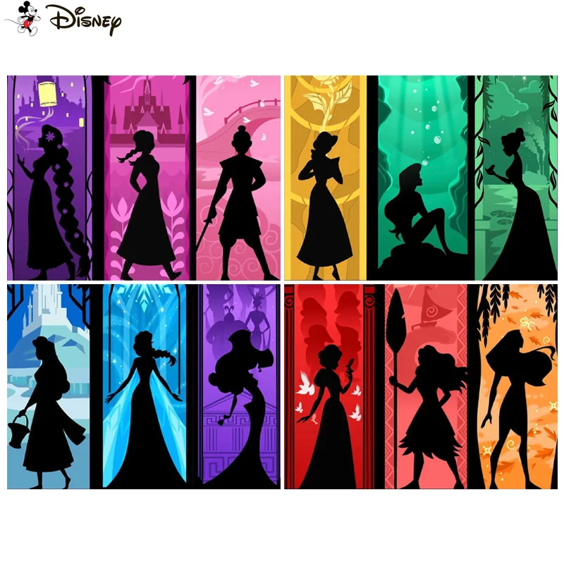 

Алмазная живопись Disney, вышивка крестиком «мультяшный персонаж», полноразмерная, круглая, «сделай сам», 5d алмазная вышивка, картина стразы, и...