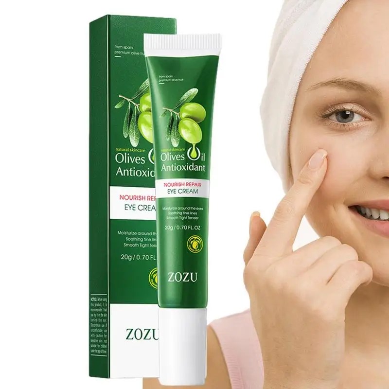 

Olive Eye Cream Olive Oil Elastic Hydrating Eye Cream 20g Brightens And Smooths Under Eyes Hydration For All Skin Types Cream