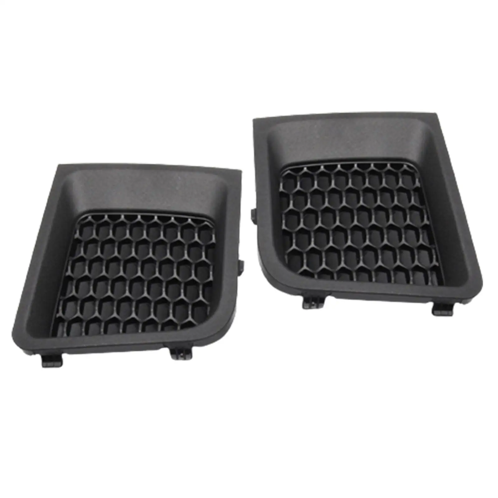 

2 Pieces Front Bumper Lower Grille Bezel Cover Left Right Side 5XB63lxhaa for Jeep Renegade 15-17 Easy Installation Durable