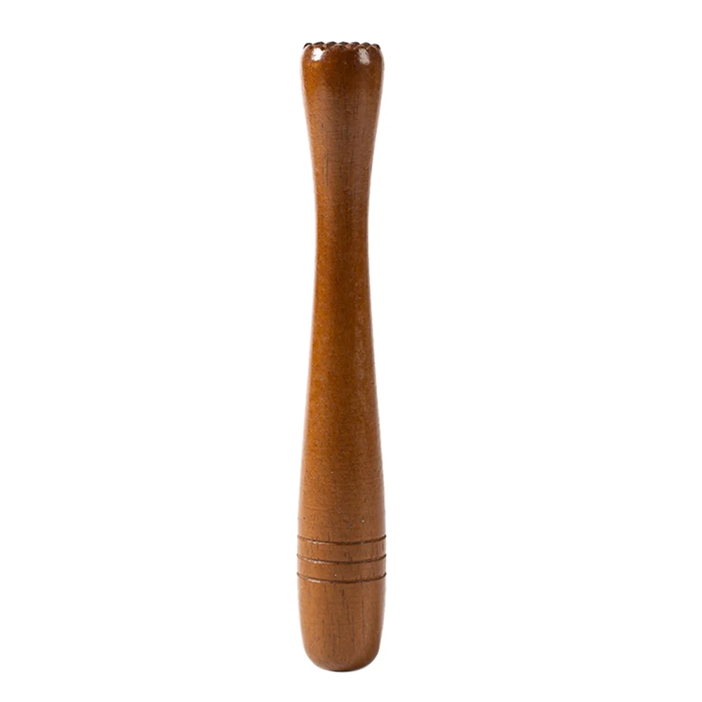 

Fruit Drinks Pound Popsicles Mojito Muddler Bar Mixing Rod Cocktail Ice Wooden Crusher