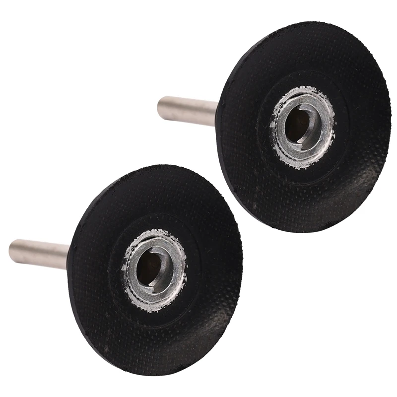 

Big Deal 2X 50Mm Backing Pad 6MM Shank Holder Sand Sanding Discs For Discs