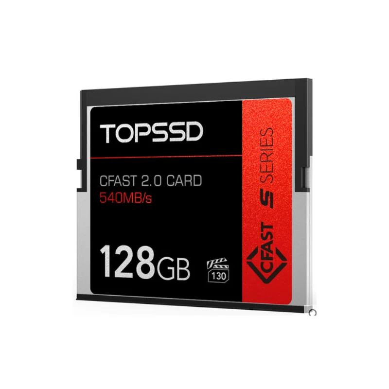 

TOPSSD 540 МБ/с. 128 ГБ высокоскоростная CFast2.0 карта памяти Ursa mini/C200 флэш-карта памяти