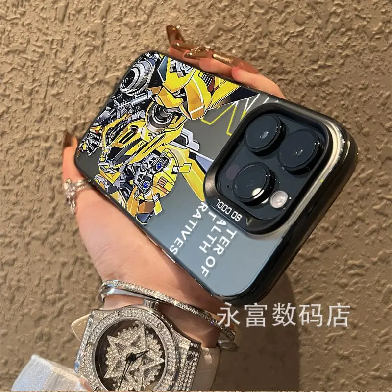 T-TransformersS Bumblebee Robot Phone Case for Infinix Hot 8 9 10 12 20 30 30i Play Smart 5 6 7 Plus Spark Pro Back