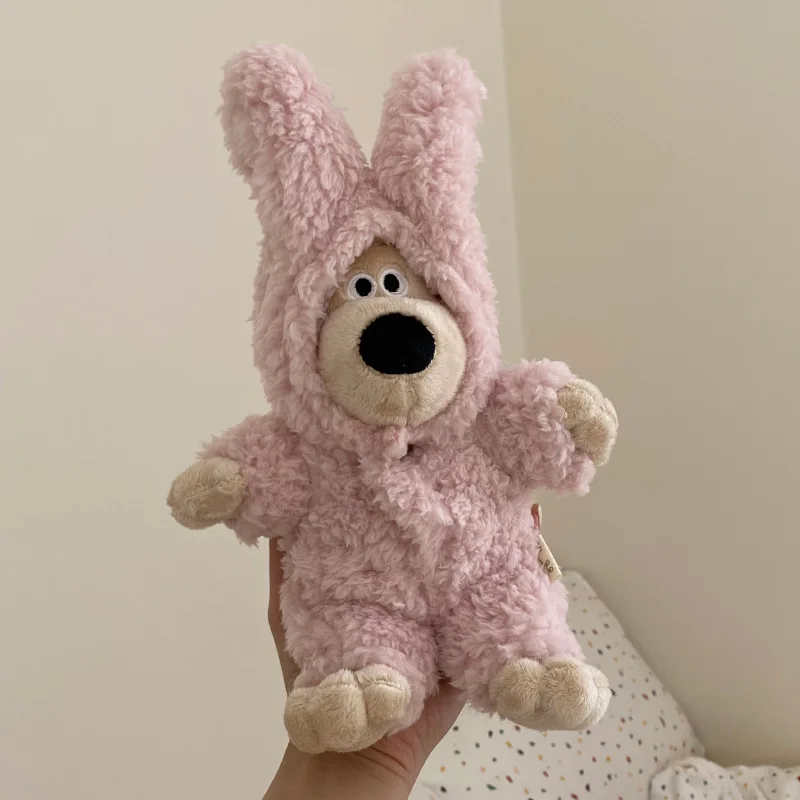 

23CM Soft Stuffed Animals Pink Wallace Plush Toy Stuffed Animal Dolls for Children Birthday toy Gift