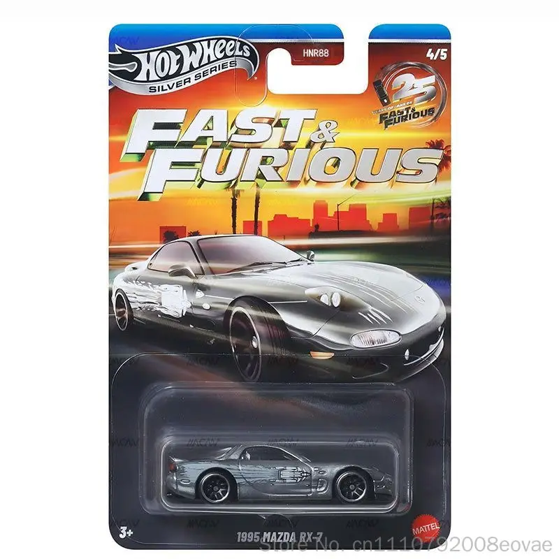 Фото Новая коллекционная модель автомобиля Hot Wheels Silver Series 2026: Honda, Dodge Charger, Mitsubishi Eclipse. Подарок для любителей коллекционирования. №4