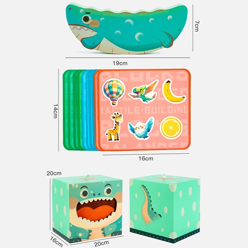 Деревянные сенсорные игрушки Tlewj 3 в 1